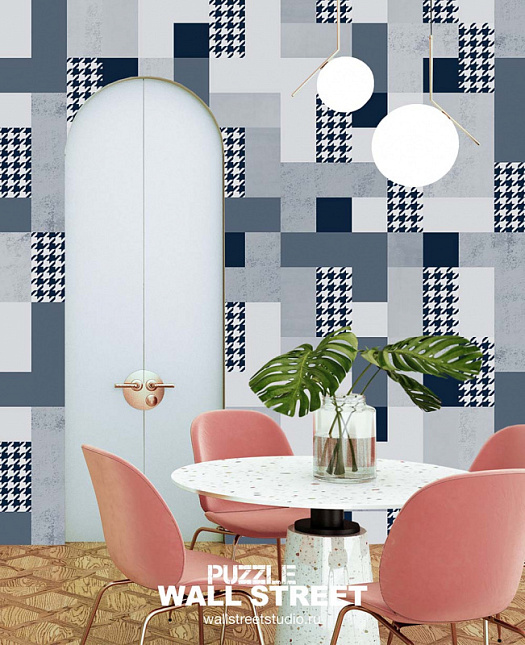 Фотообои в интерьере артикул Puzzle 35, PUZZLE, Wall street Фотообои в интерьере артикул Puzzle 35, PUZZLE, Wall street