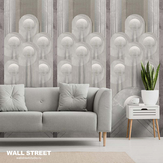 Фотообои в интерьере артикул Deco 25, DECO, Wall street