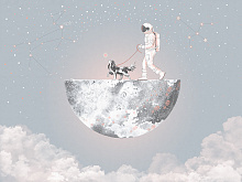Фотообои космос Wall street COSMOS 25:1 Cosmos-25: 14 30814